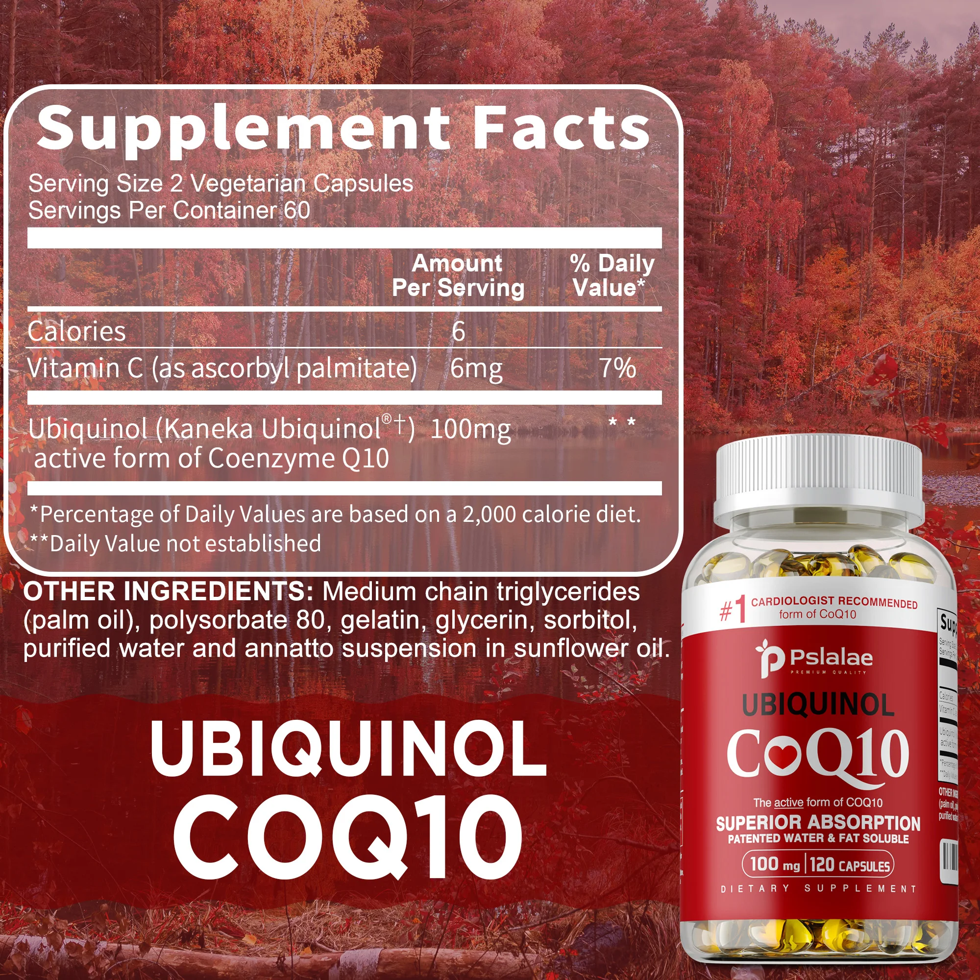 Cápsulas Blandas de Ubiquinol - Coq10 Ubiquinol Softgel reseña y precio