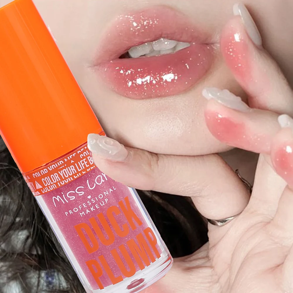 Spiegel Parel Lip Glazuur Hydraterende Non-Stick Cup Sexy Rode Glitter Plumping Liquid Lipsticks Glitter Shine Lippen Glazuur Cosmetisch