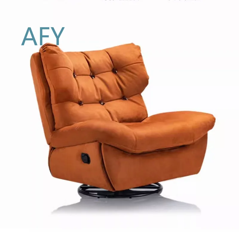 Rotating Single Chair for Modern Nordic Living Room Lazy Cloud Electric Sofa Chair for Leisure Multi Functional Designer