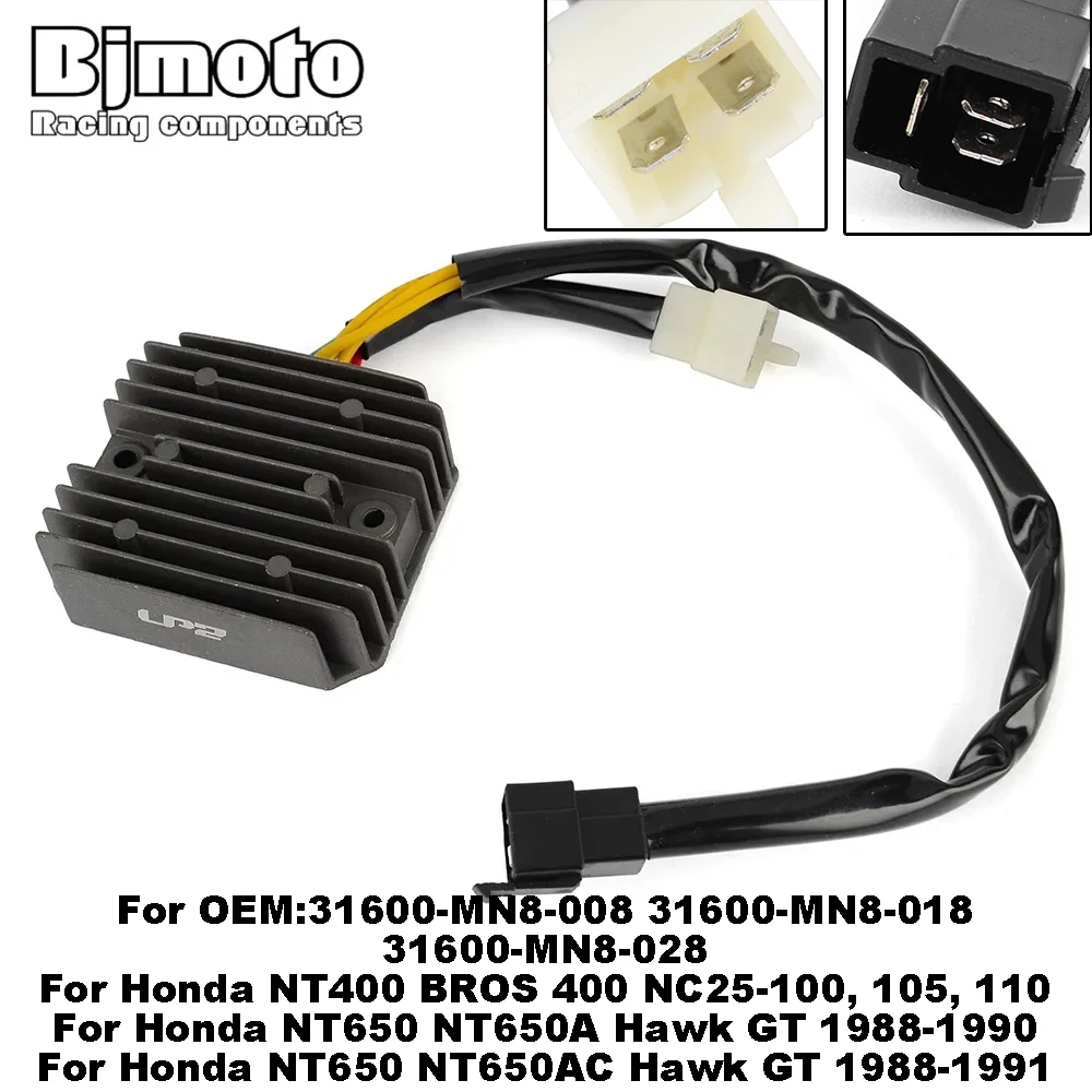 منظم الدراجة النارية المعدل لهوندا NTV600 NTV650 Revere NT400 BROS 400 NC25-100، 105، 110 NT650 NT650A NT650AC Hawk GT