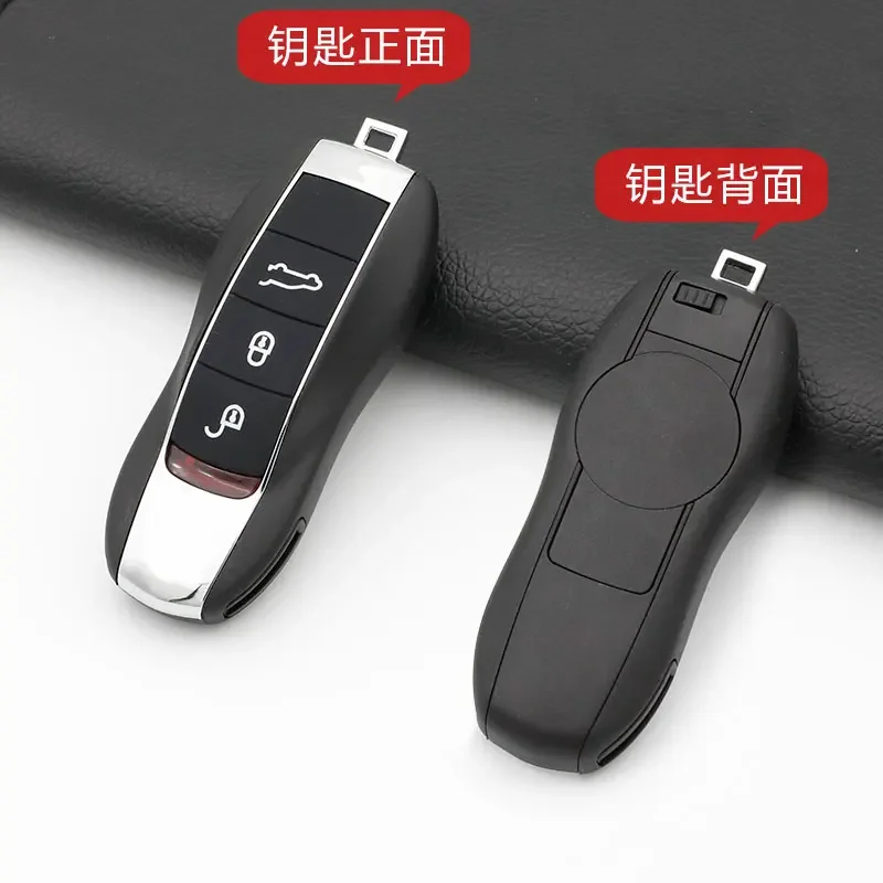 

Высококачественный металлический чехол для ключей от автомобиля, сумка для ключей от автомобиля для Porsche Cayenne MACAN 718 Panamera 911, внутренние автоаксессуары