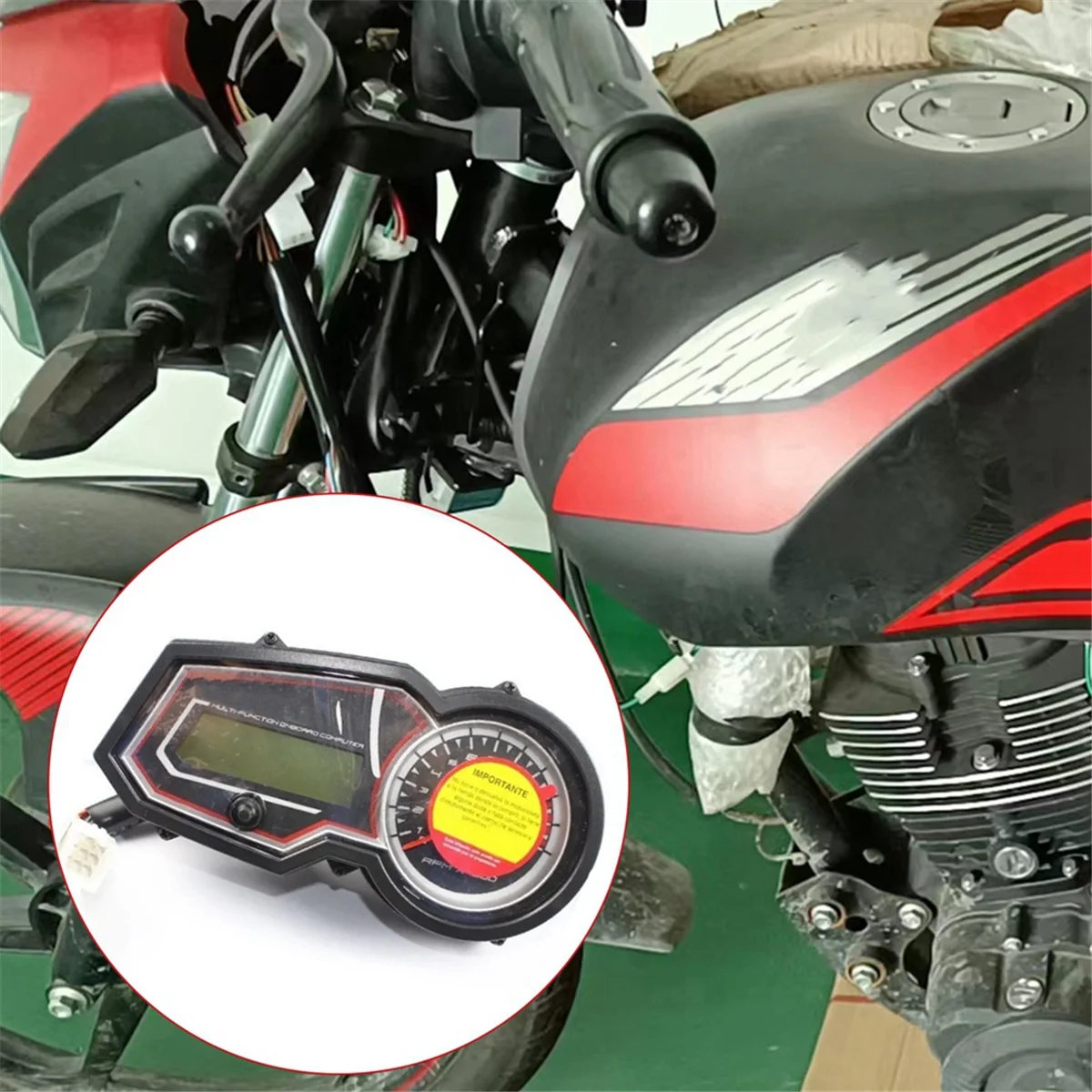 Classic For PIAGGIO Speedometer Odometer Tachometer for Piaggio Robinson BYQ125-8 VENTO Motor Accessor