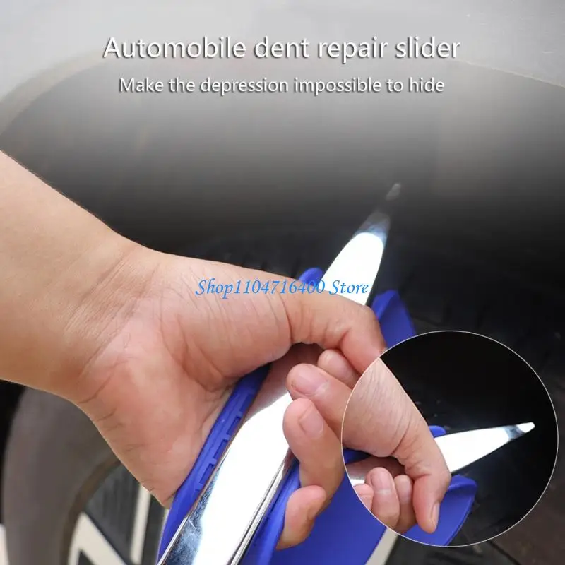 

y1gd Ergonomic Grip Carbon Steel Automotive Dents Remover Rod Car Dents Repair Slide Rod Vehicle Body Removal Tool