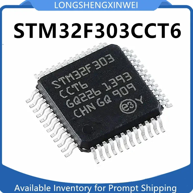 1PCS STM32F303CCT6 STM32F303 LQFP-48 ไมโครคอนโทรลเลอร์ 32 บิต MCU ใหม่