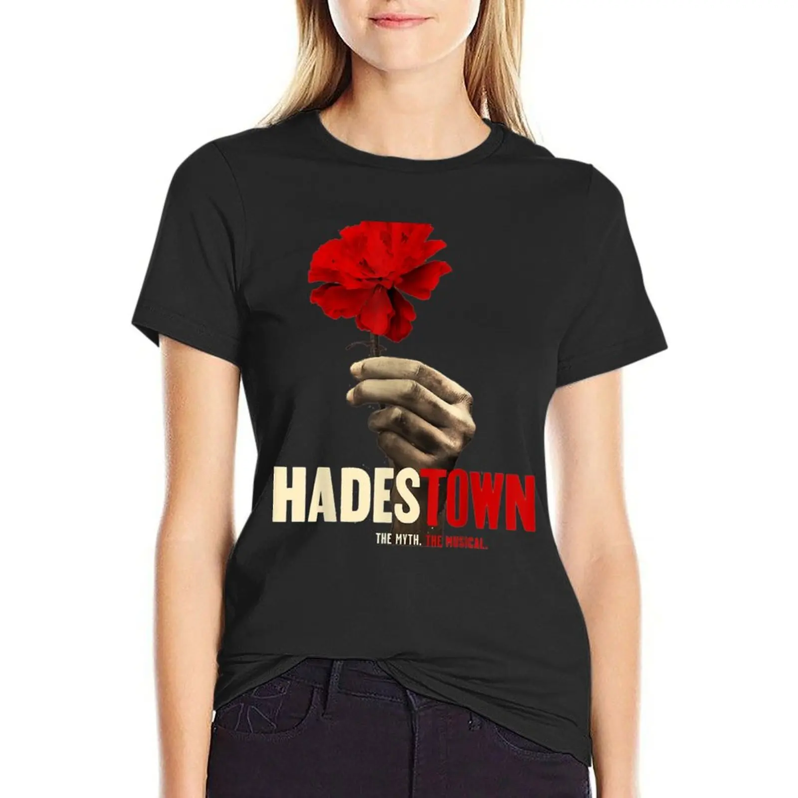 Hadestown - Hadestown flower - Hadestown The Musical T-Shirt plus size tops blacks clothes for woman