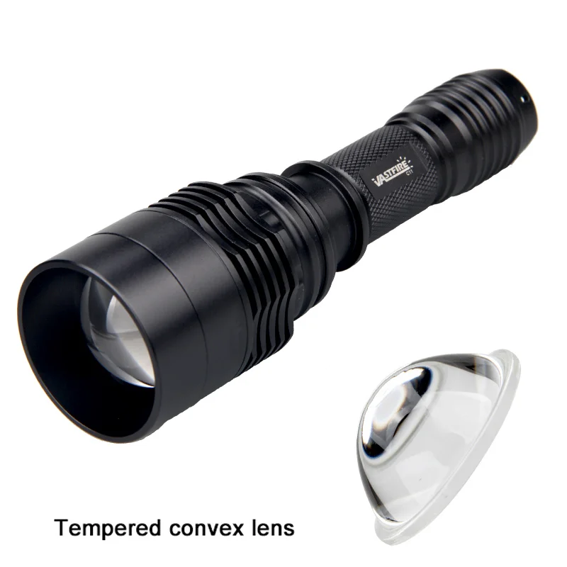 XRE Red Green White Predator Light LED Tactical Flashlight Zoom Focus Adjustable Torch for Hunting and Fishing Coyote Hog