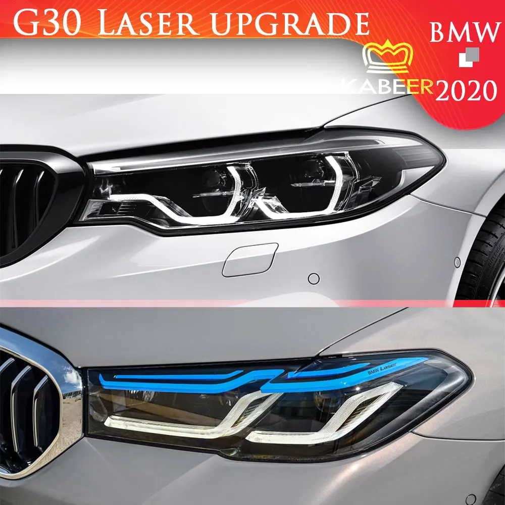 G30 Modified headlight For BMW 5' G30 2018-2022 G38 Laser headlight LED Headlamp upgrade original quality