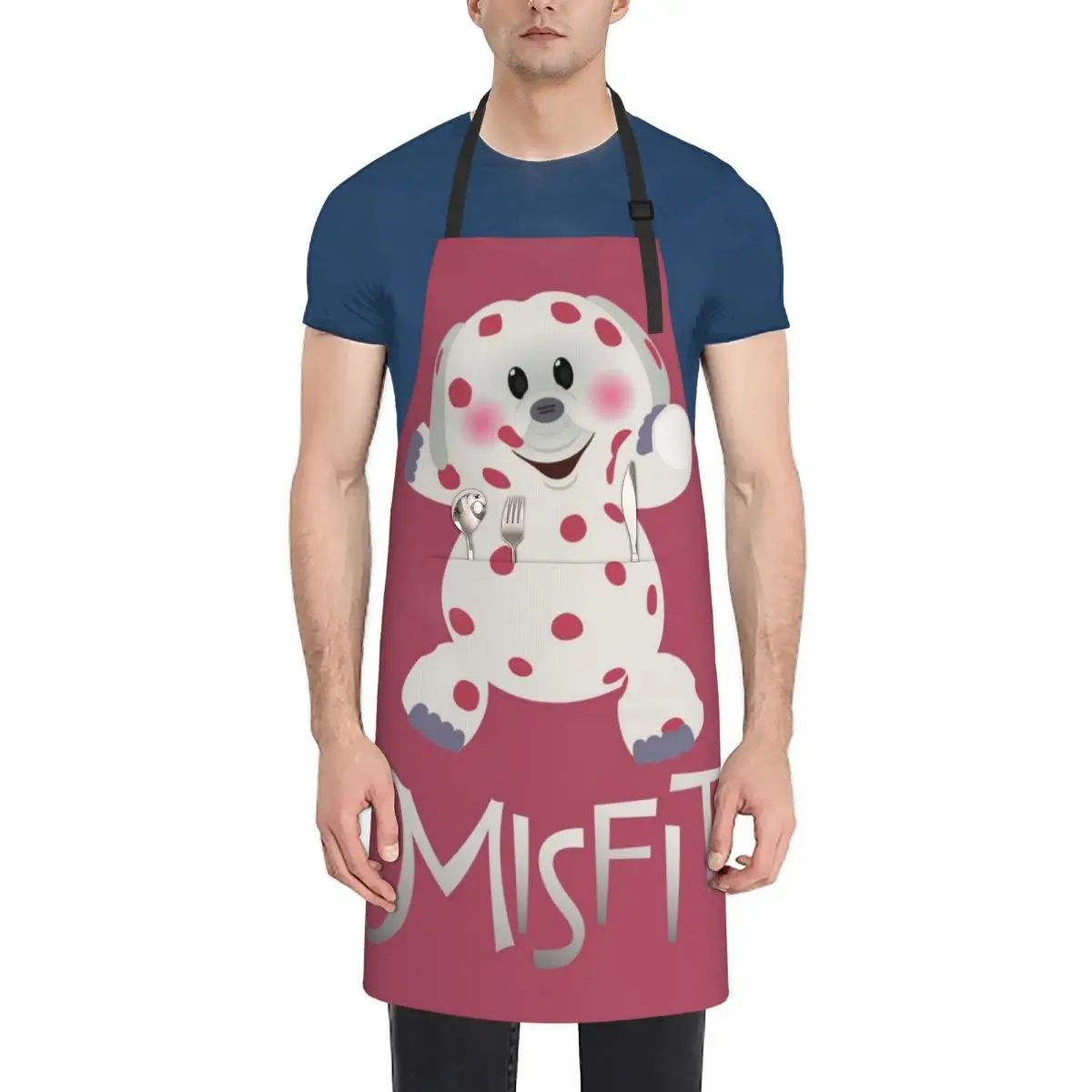 

Misfits - Spotted Elephant Apron Kitchen For Man painting kitchen woman Apron