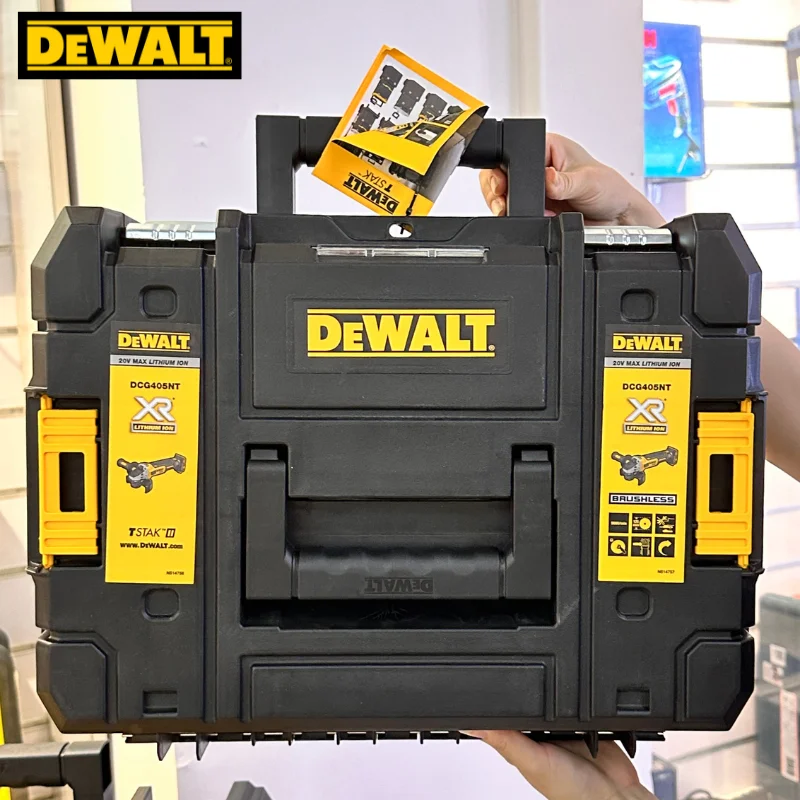 Dewalt DCG405 бесщеточная угловая шлифовальная машина 20 в, металлорежущая машина 125 мм, перезаряжаемая Беспроводная фотошлифовальная машина