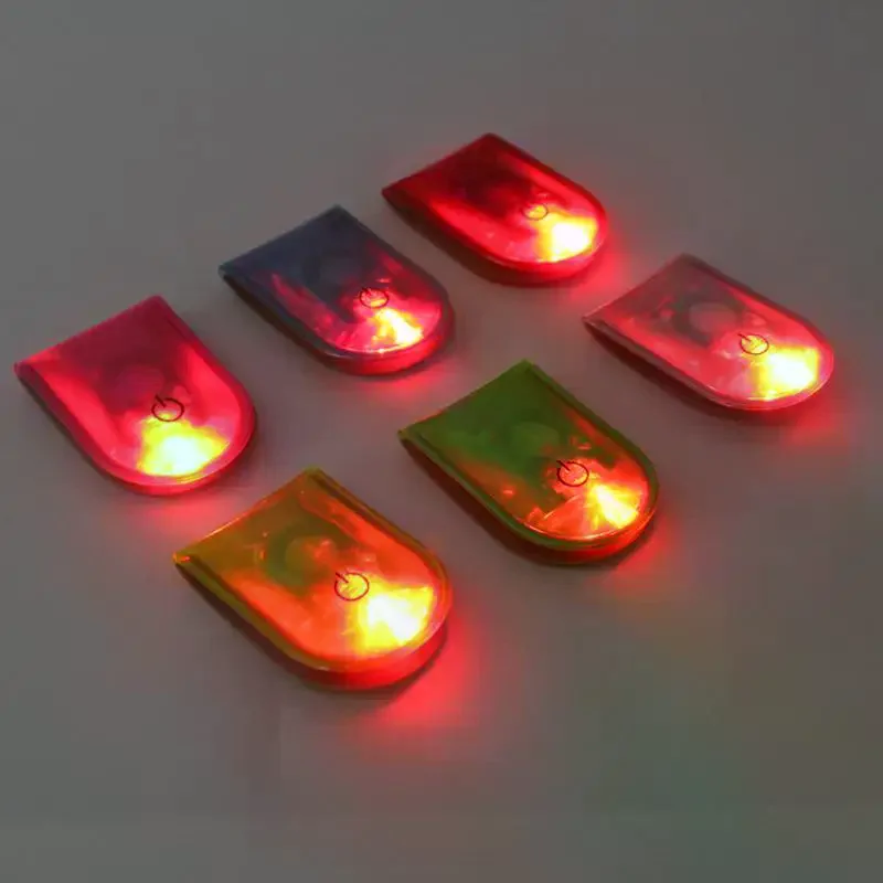 Magnetic Clips For Kids Backpacks Reflector Bag Clips For Night Walking Bike Cycling Safety Accessories Reflective
