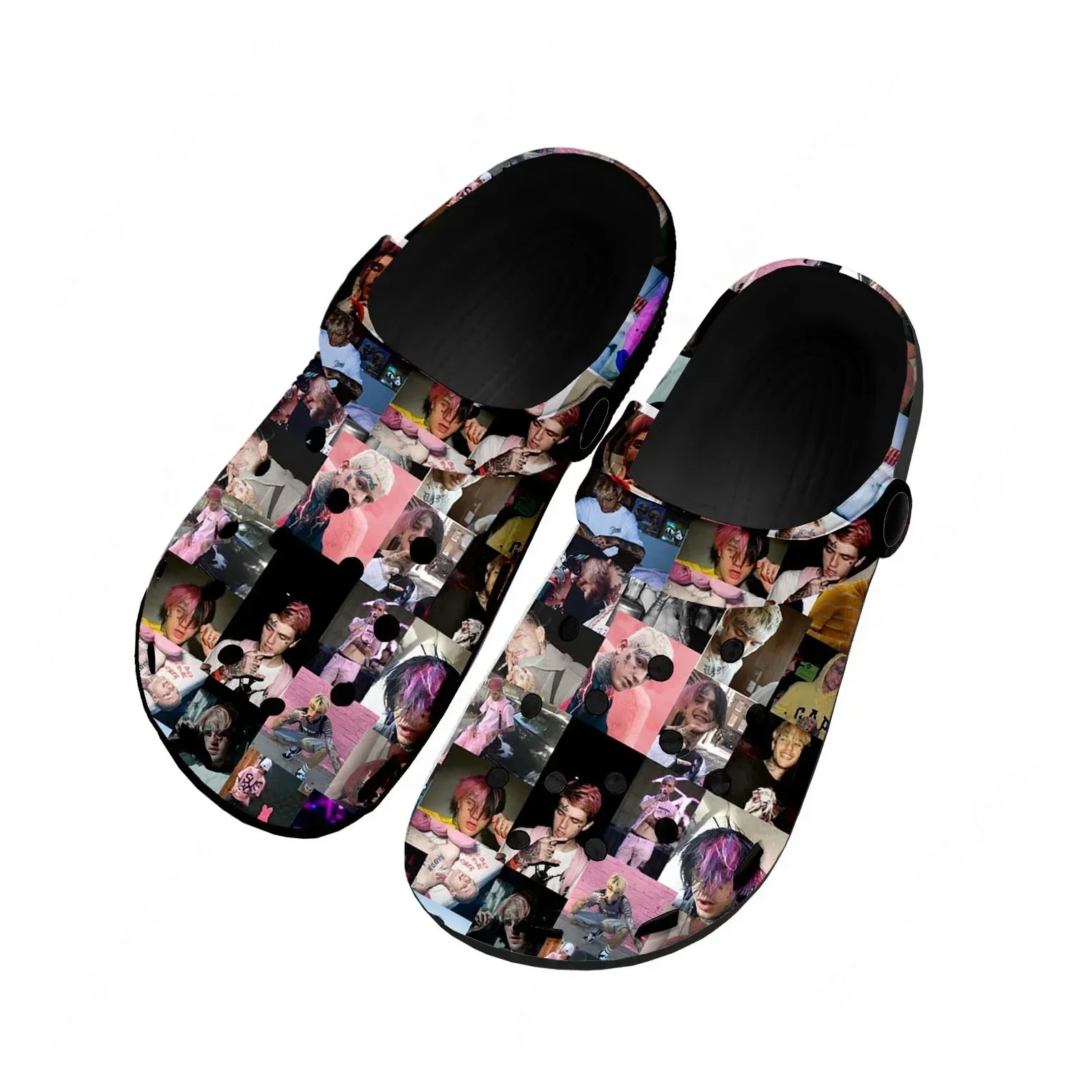 

Lil Peep Water Shoes Mens Womens Comfortable Fashion Home Garden Clogs Customizd Sandals Beach Breathable Hole Slippers