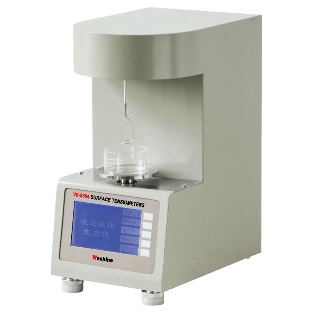 ASTM D971 Digital Transformer Insulation Oil Ring Method Standard Tensiometer Surface Platinum Ring Tension Tester