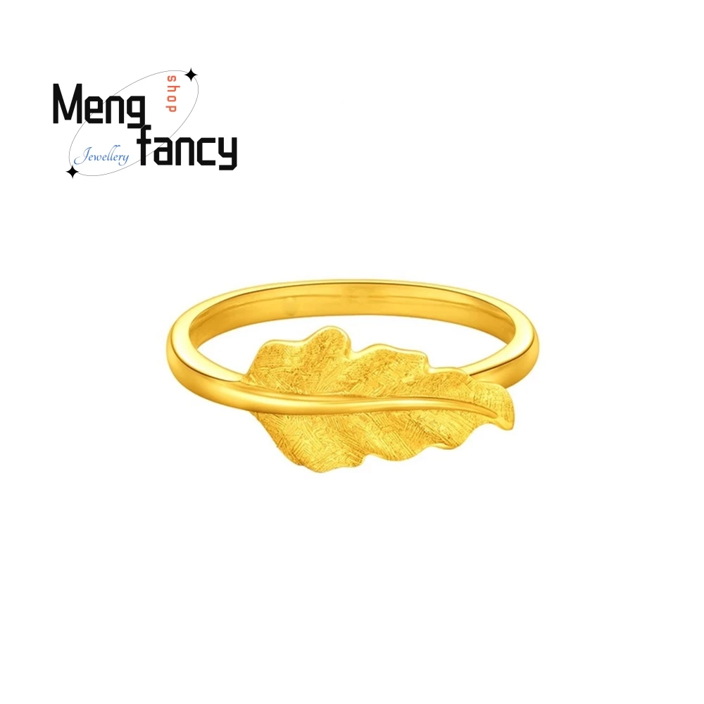 

Yellow God Of Wealth Ring Is A Light Luxury, Niche, And Chinese-Style Gold-Painted Open-Top Ring With A Sense Of Sophistication