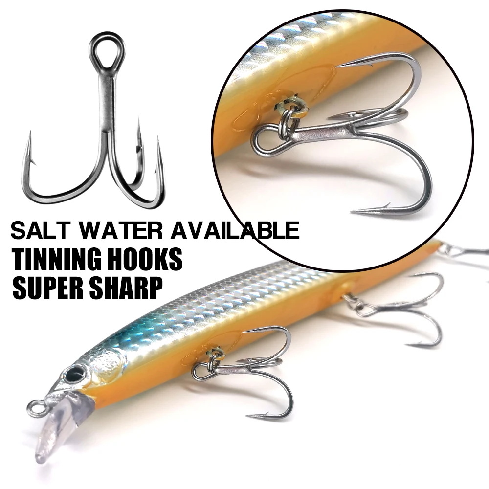 Castfanatic 24g Sinking Minnow Lure AS140s Tungsten Weight Sea Hard Wobblers For Pike Big Artificial Fishing Bait Accessories