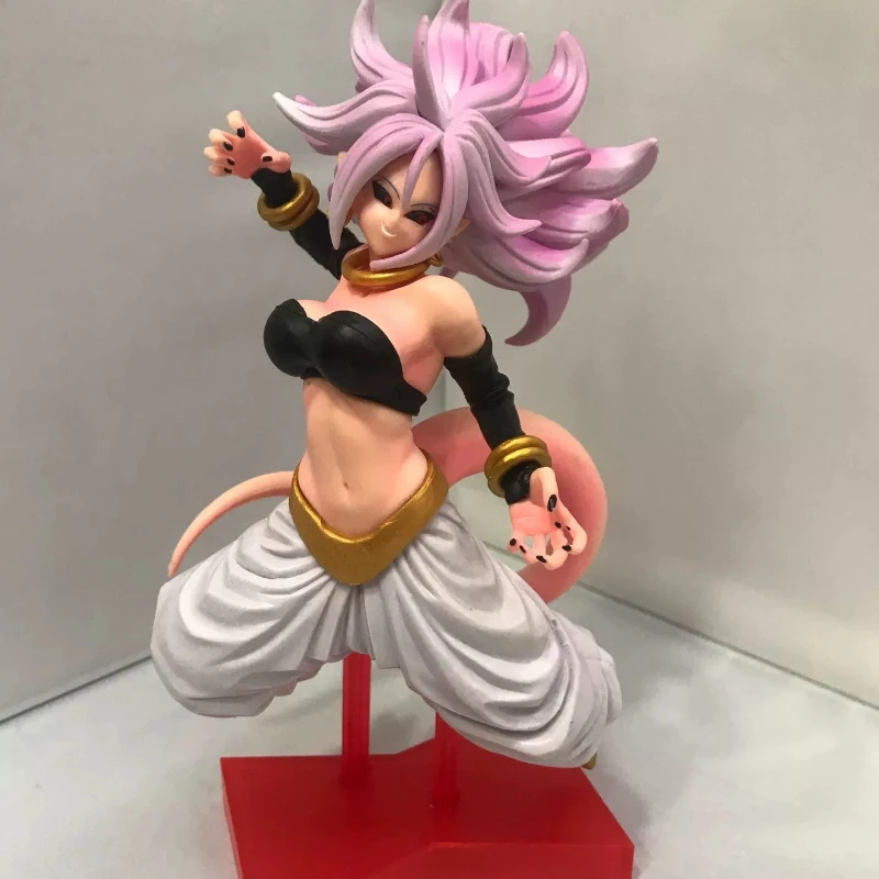 

Аниме Dragon Ball Рисунок Majin Buu Android 21, Фигурки Gk, ПВХ, стоячая боевая поза, модель, коллекция, игрушки, подарок