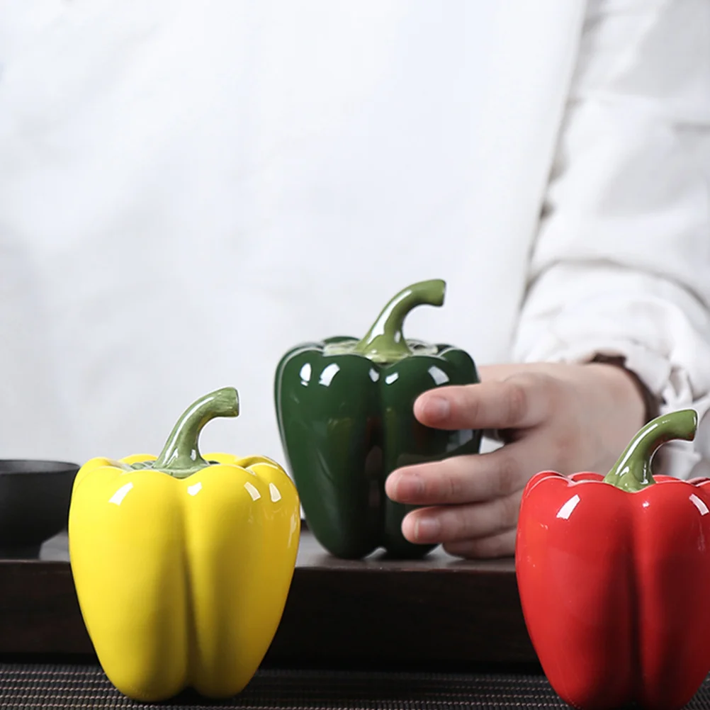 

Tea Storage Can Desktop Display Jar Ceramics Material Safe Attractive Design Suitable Candies Snacks Tea Sealing