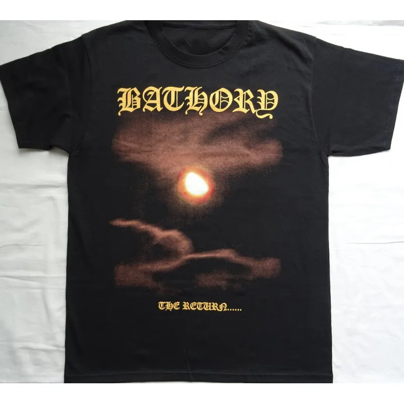 

BATHORY The Return Short Sleeve Black T- Shirt Unisex All Size S to 5XL AC1236
