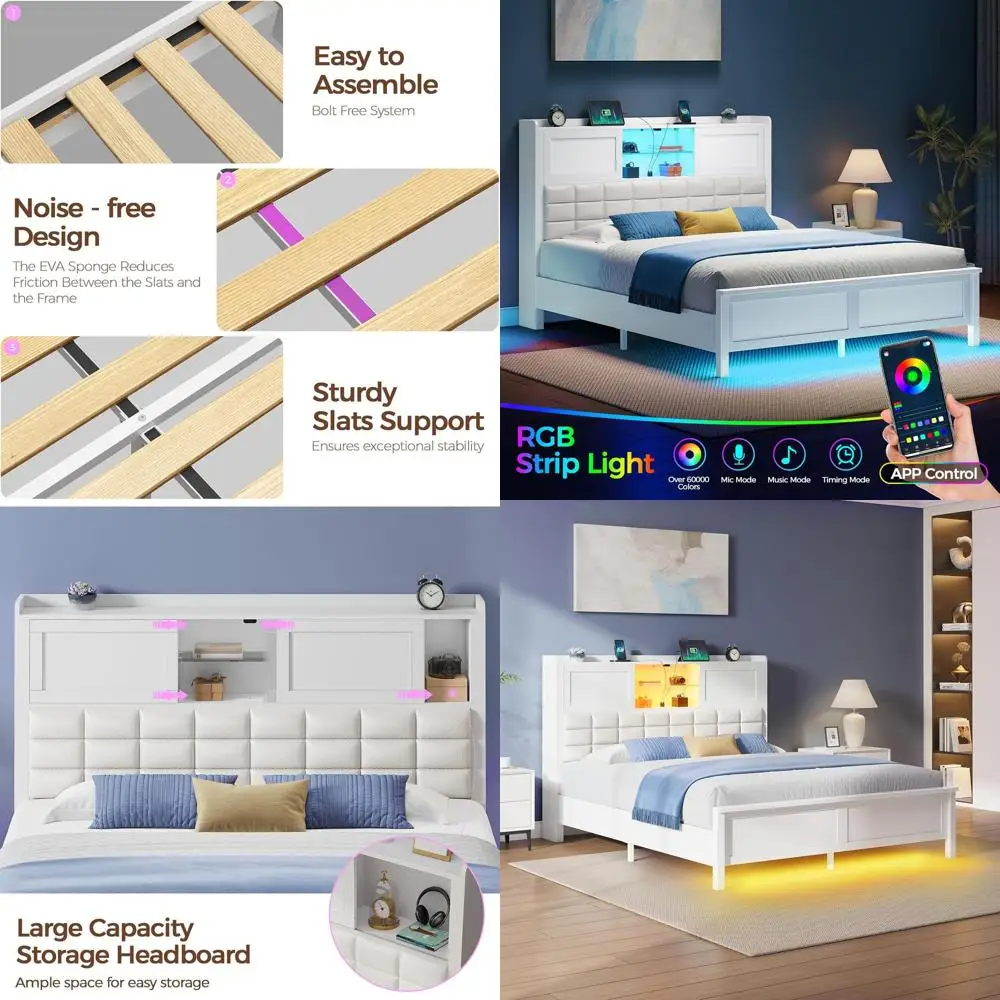 Bed E Ull Size With…