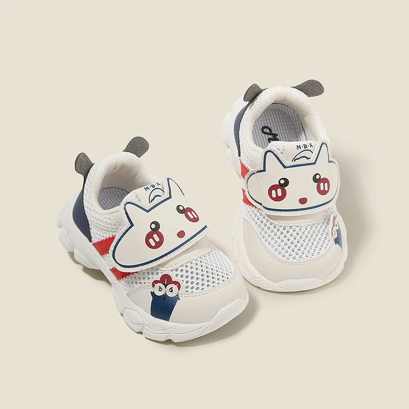 

Children's net shoes for baby to learn to walk, breathable toddler shoes for spring and summer new men's sports leisure baby