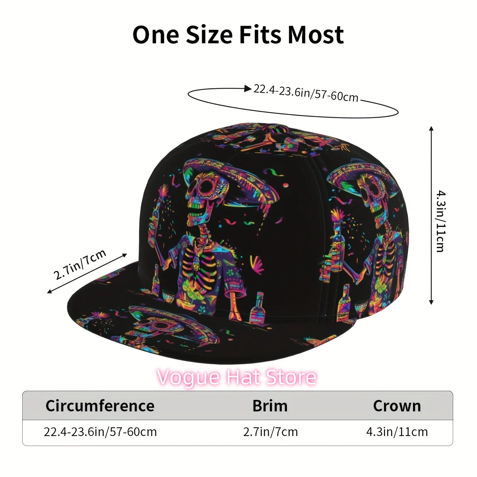 1pc, Baseball Cap, Golf Cap, Skull Festival, Fashionable Sportswear for Men And Women, Suitable for Seasonal Running Exercises A