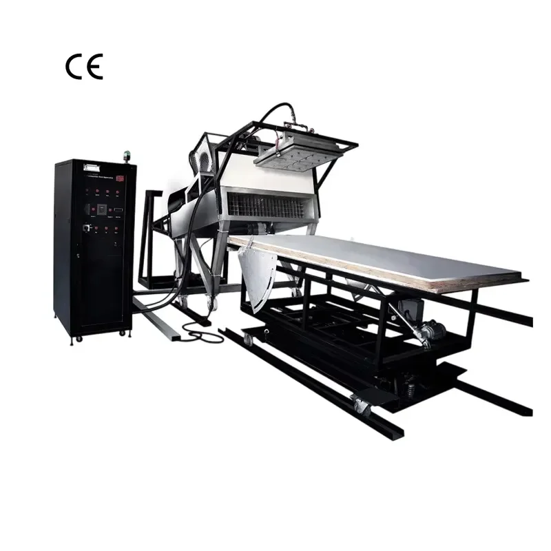 ISO 12468 ENV 1187 Roof Material Fire Reactivity Tester Building Material Fire Retardant Test Fire Exposure Test