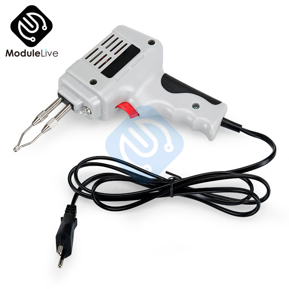 Pistole per saldatura industriali ad alta potenza 100W 220V pistole per saldatura EU Plug Torch Weld Repair Tools pistola termica a filo ad aria