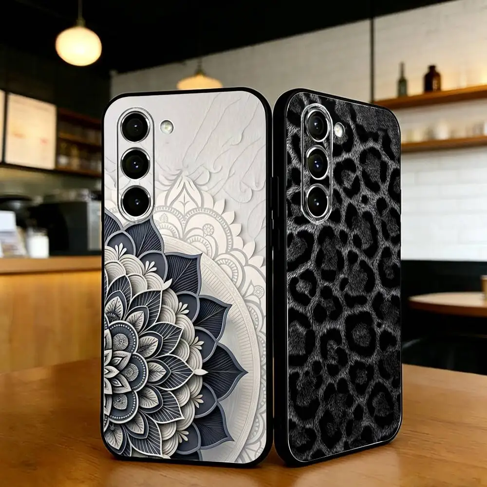 Pattern Series Phone Case For Samsung S21,22,20,30,22 plus,23,30 ultra Silicone Cover