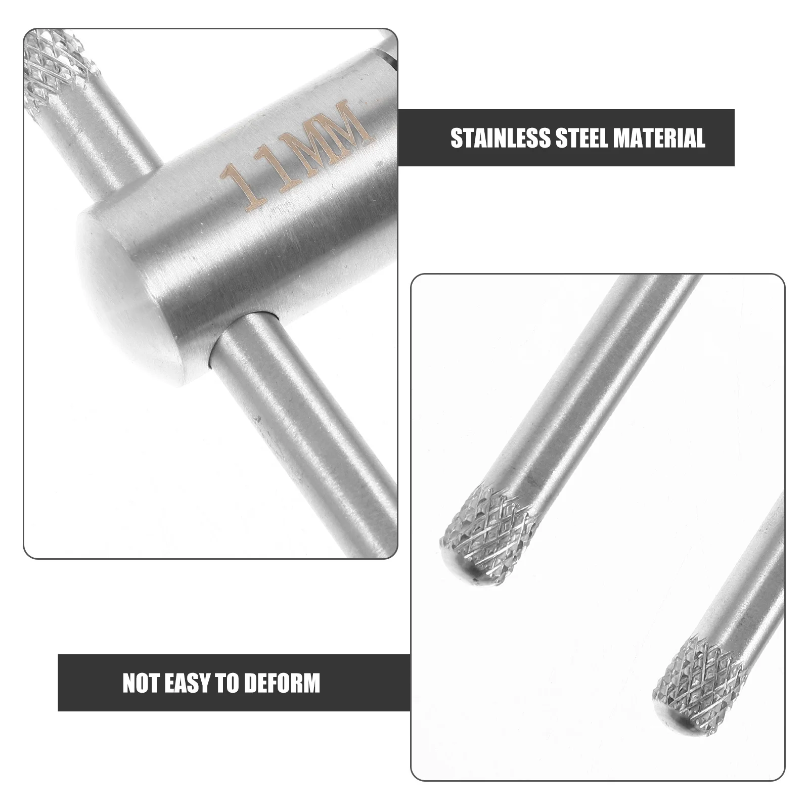 

Heavy Duty Pool Cue Tip Press Tool Stainless Billiard Rod Tip Repair Device for Cue Maintenance and Performance Optimization