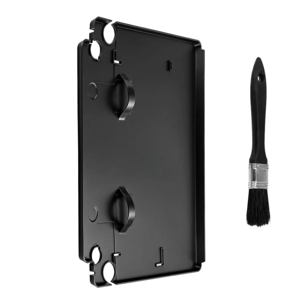 385 x 299 mm Black Silicone Waste Pad for BambuLab P1S P1P For X1C For X1E 3D Printers Filament Management Mat