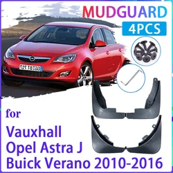 4 PCS Car Mud Flaps for Opel Vauxhall Astra J Buick Verano 2010~2016 Mudguard Splash Guards Fender Mudflaps Auto Accessories