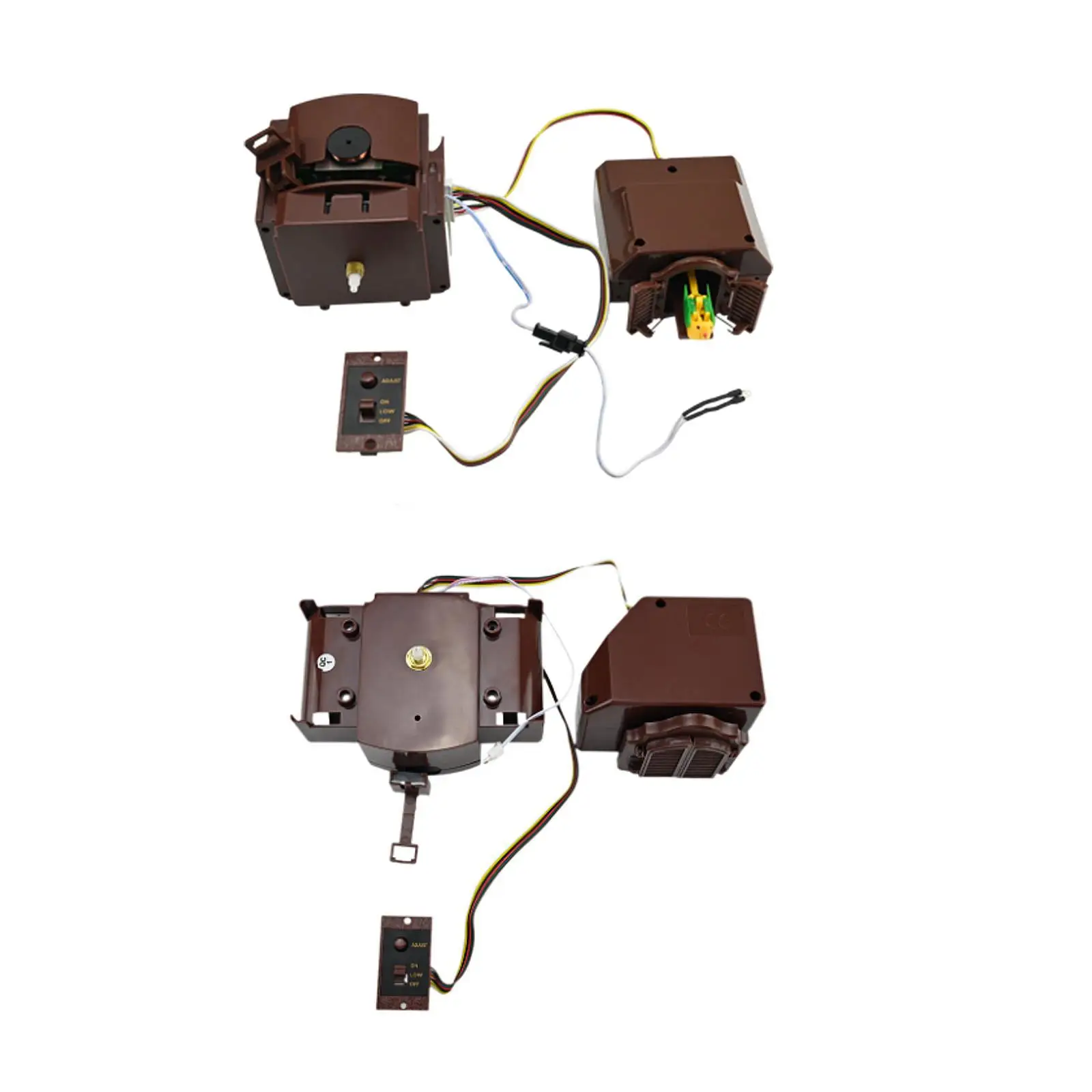 Large Cuckoo Design Wall Clock Movement Silent Mechanism Replacement DIY Repair Kit for Home