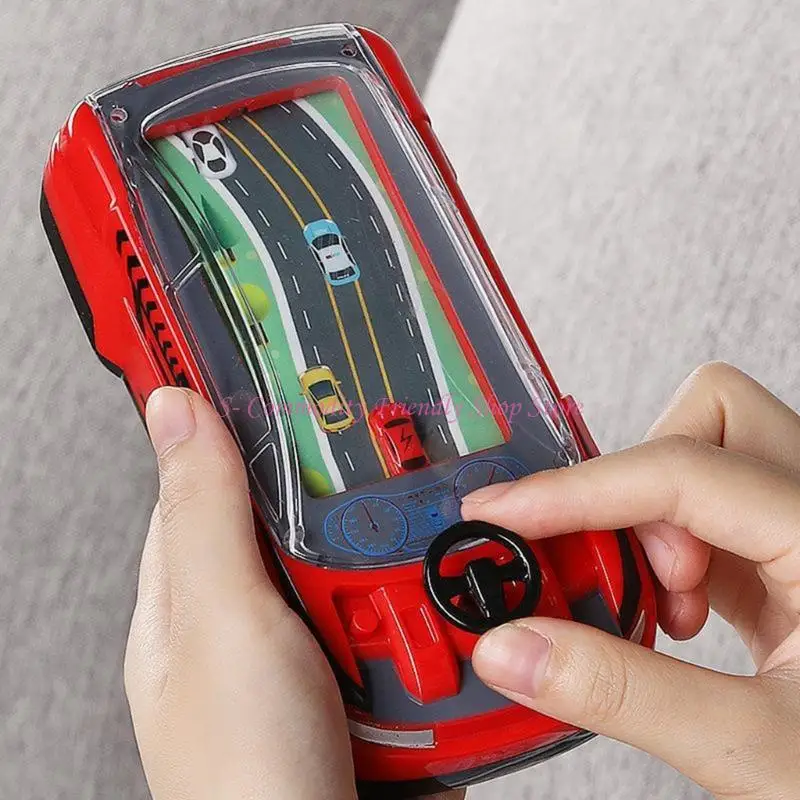 

85AE Children Racing Game Toy Car Handheld Competitive Toy For Parent Kid Indoor Play
