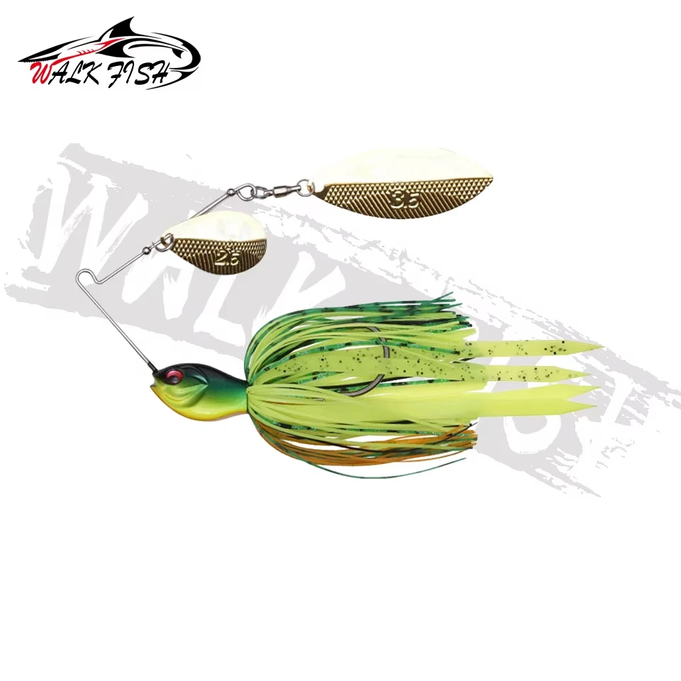 Walk Fish Spinnerbait – Señuelo metálico para la pesca del lucio - imagen 5