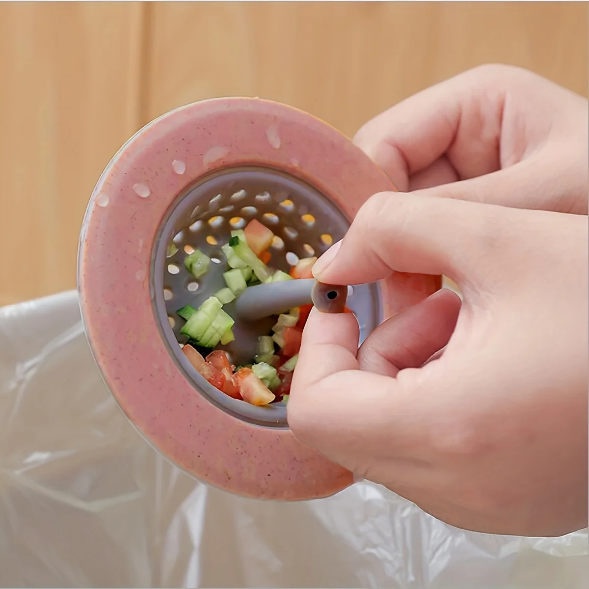 مصفاة تصريف لحوض المطبخ ، ماسك طعام لمعظم مصارف الحوض ، إكسسوارات المطبخ ، 1 ، 3 ، 5 #3