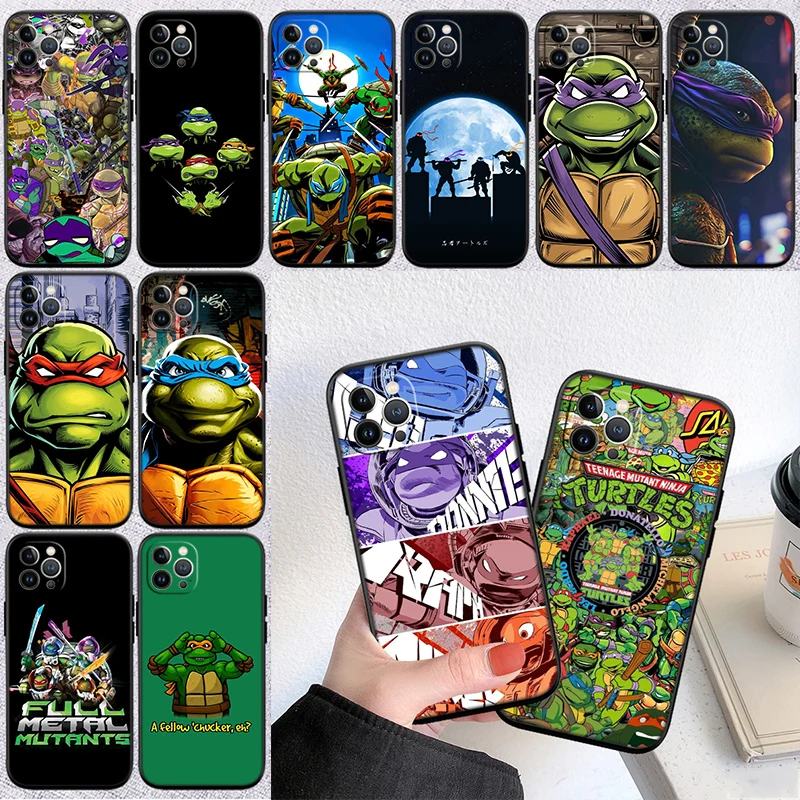 QE27 TMNT Phone Case for Samsung Galaxy A11 A12 A13 A15 A52S A53 A55 A56 A70 A71 A72 A73 F06 F16 F56 S10 Plus S10e