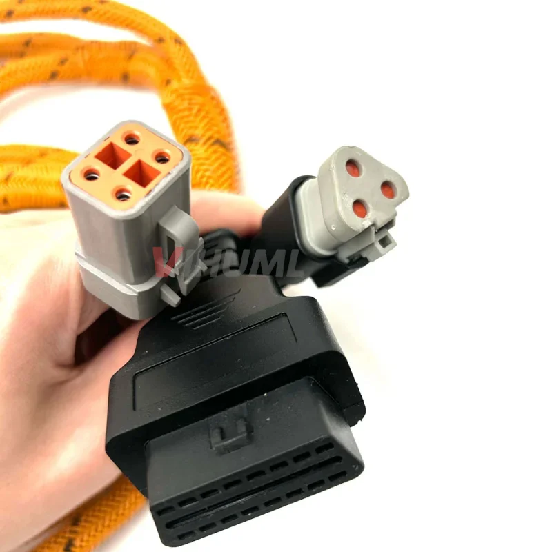 For Cummins CM570 CM870 CM2150 CM2250 ECU ECM diesel Engine diagnosis Detection brush Wiring Harness Program Diagnosic Cable