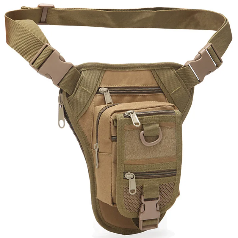 800D Oxford Cloth Outdoor Sports Waist Pack Tactical Leg Bag Large Capacity Waterproof Waterproof Multifunctional Bag