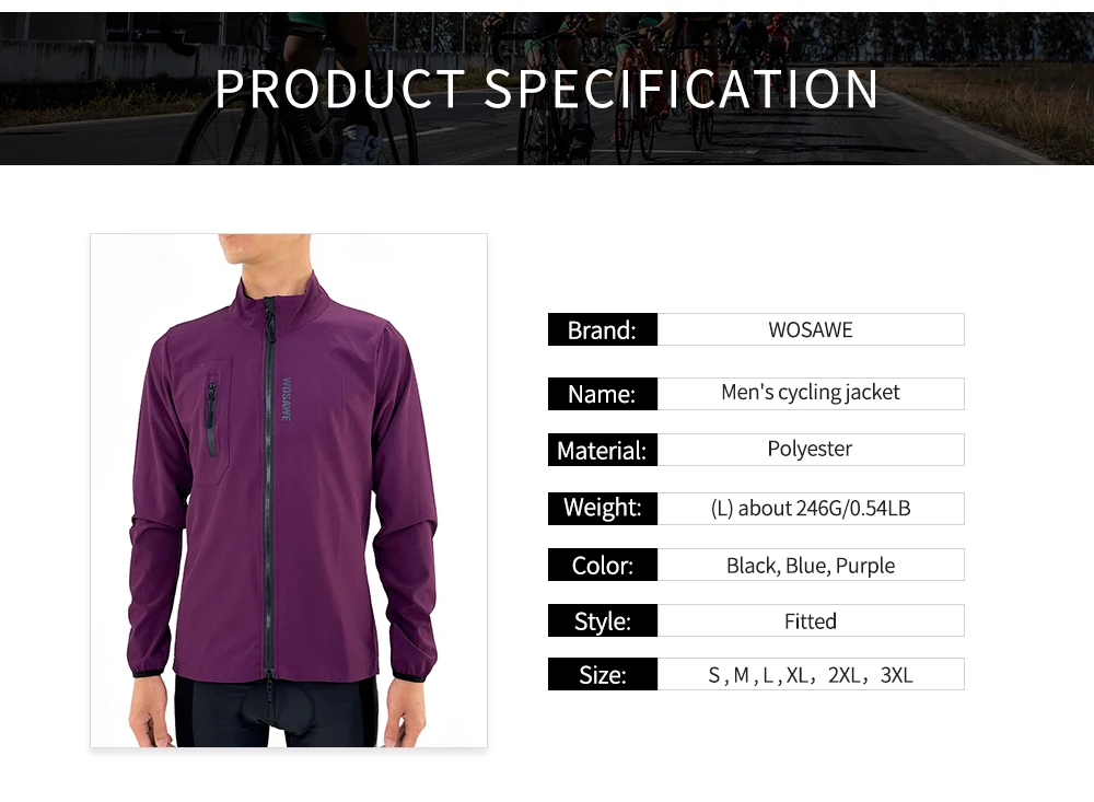 WOSAWE Fahrradjacken, Sommer, atmungsaktiv, Fahrradjacken, Windjacke, Reiten, Outdoor, Sonnenschutz, Reitausrüstung – Detail 7