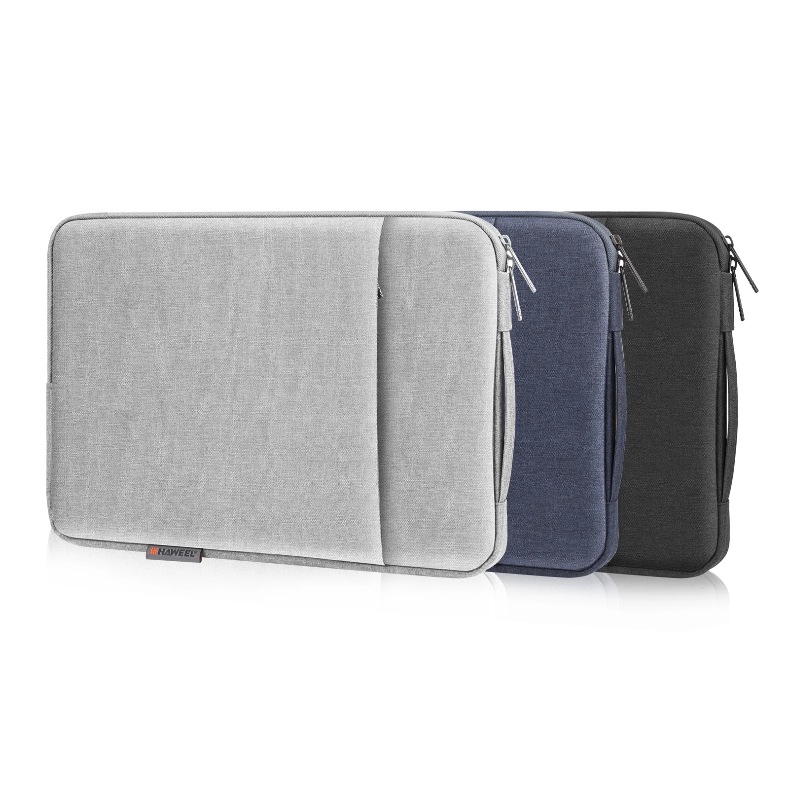 

12 13 14 15 16 17 Inch Laptop Bag Business Portable Notebook Pouch Side Pocket Briefcase Bag Soft PU Laptop Case For Macbook Air