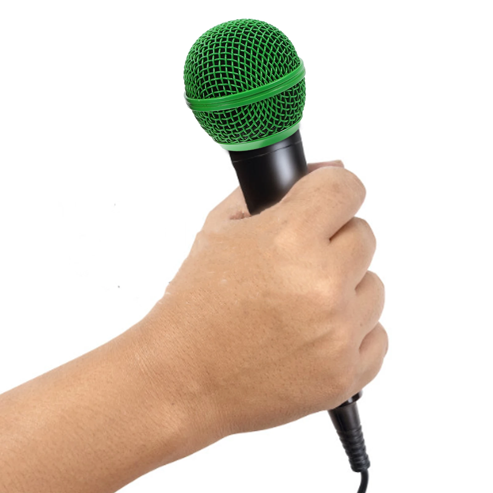 

4pcs Metal Microphone Grills Covers Head Mesh Replacement Durable Noise Reduction Mic Cover For Wireless Mic Supplies