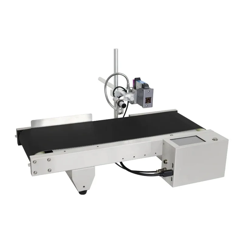 Impresora de inyección de tinta automática SP130, máquina de codificación TIJ para botellas, cajas, cables, mascarillas y plástico