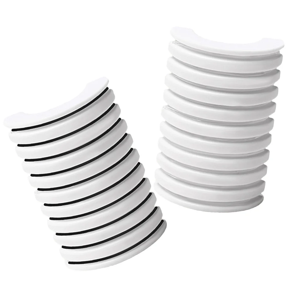 ذاتية اللصق واضحة 2 صناديق 10 شرائط لكل صندوق قابلة لإعادة الاستخدام الغراء الحرة سهلة التطبيق على ملحقات رمش شرائط لاصقة لاش