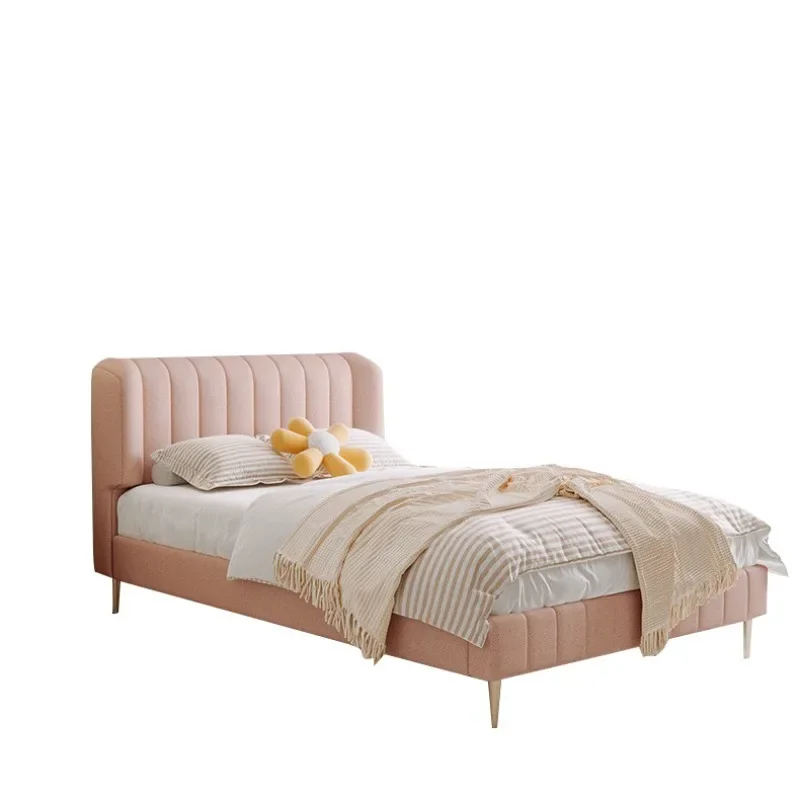 北欧、子供用ベッド、モダン、シンプル、軽い高級感、テクニカルクロス