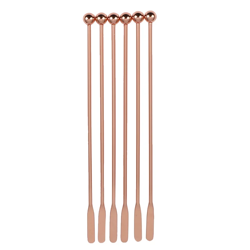

A36T-Stainless Steel Coffee Beverage Stirrers Stir Cocktail Drink Swizzle Stick,Coffee Stir Stick Set Of 18