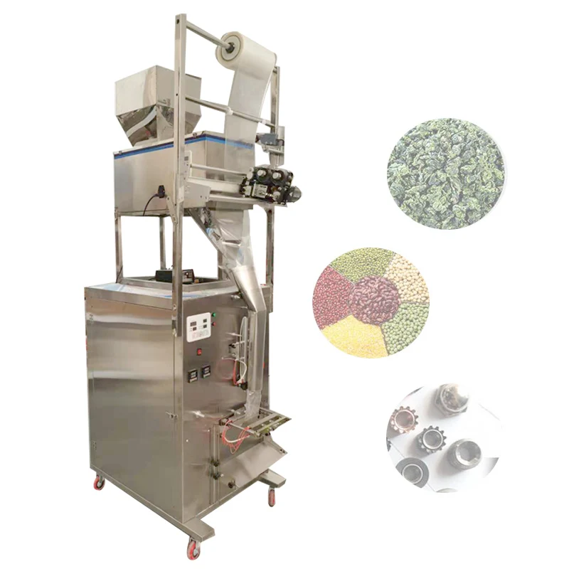 110V 220V Packaging Machine For Granular Powder Tea Screws Dried Fruit Quantitative Packing Machine