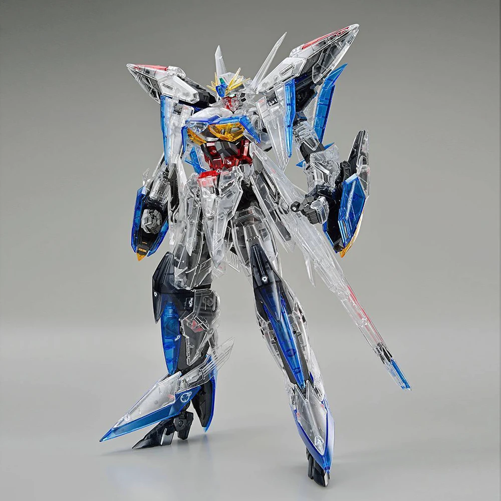 [In Stock] Bandai MG 1/100 The Gundam Base Limited Eclipse Gundam (Clear Color) Nice Assembling Action Figure Model Kit Toys