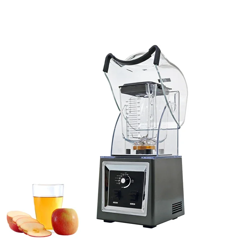 

Multi-functional high power blender and Food Processor Sound Proof Cover High Speed 2200W Commercial Heavy Duty Blender