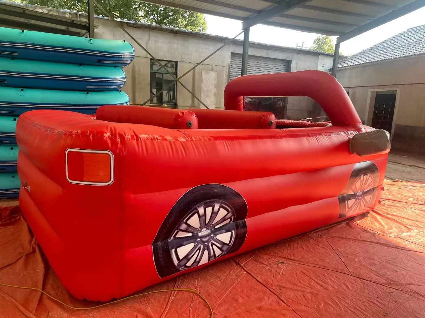 

CHITONG outdoor towed motorboat inflatable boat pipe PVC material, can accommodate 10 passengers, bearing 100-500 kg, suitable