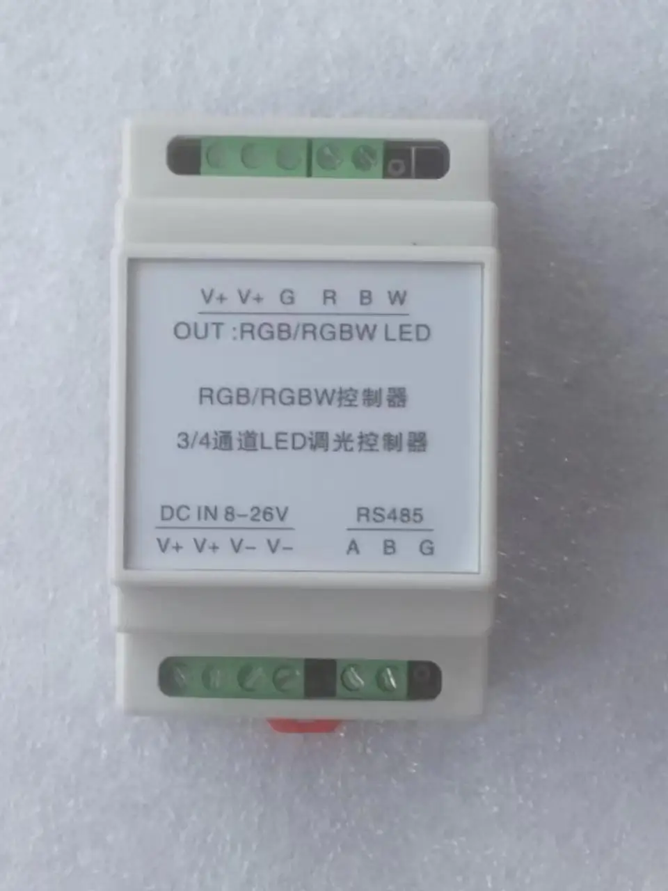 Lâmpada Rgb Completa-color Modbus com Controlador Rs485 Led Escurecimento Ws2811 Pipeline Lâmpada Rgb Controlador
