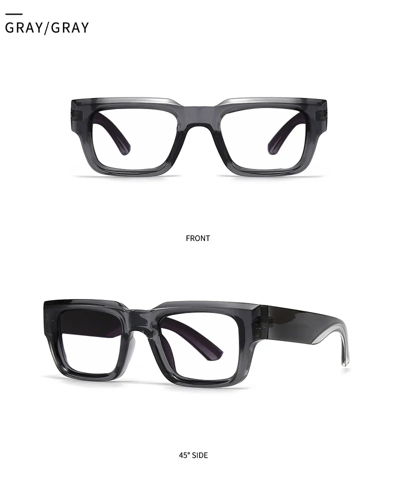 Luxus Marke Design Frauen Lesebrille Männer Fashion Square Presbyopie Brillen Dioptrie + 1,00 ~ + 6,00 Anpassen Rezept – Detail 8